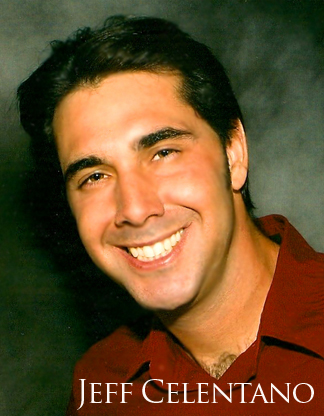 JEFF CELENTANO filling in for RYAN started his musical career by playing 